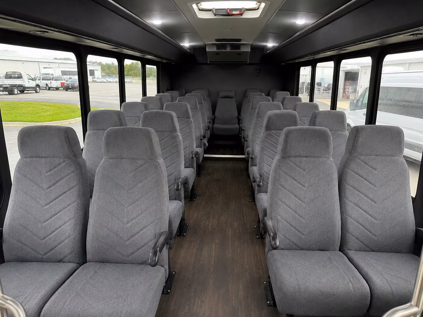 20 passenger minibus inside