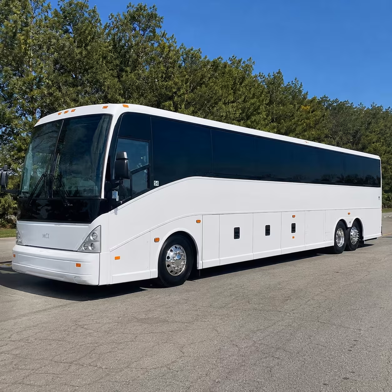 carrollton 56 passenger charter bus rental