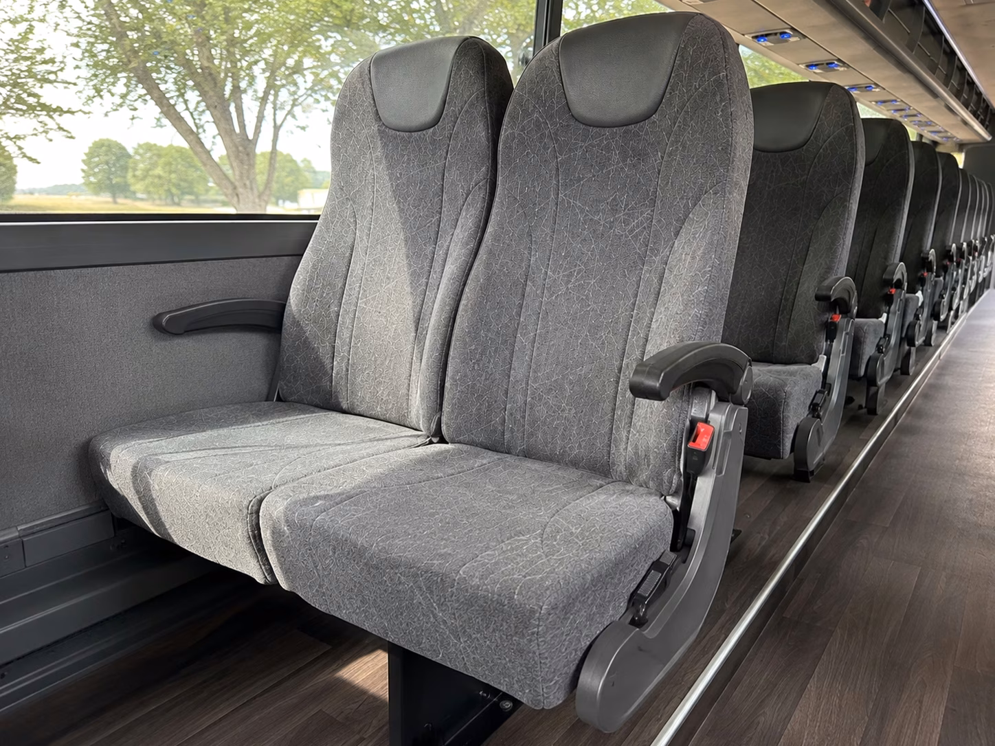 carrollton charter bus interior