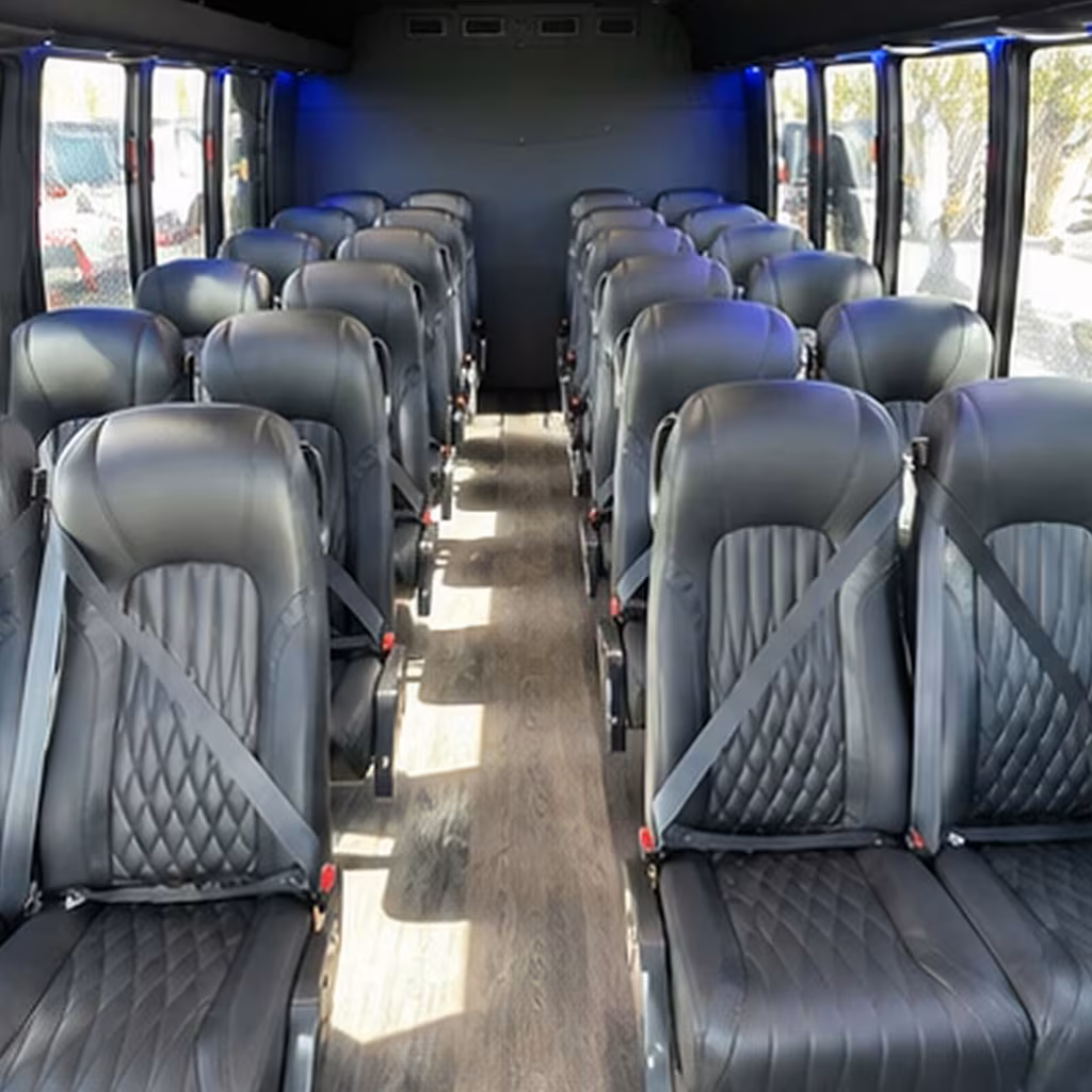 dallas love field minibus rentals for carrollton groups