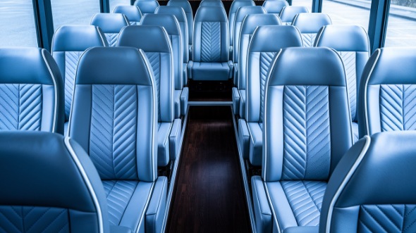 25 passenger minibus interior