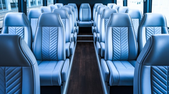carrollton 30 passenger minibus inside