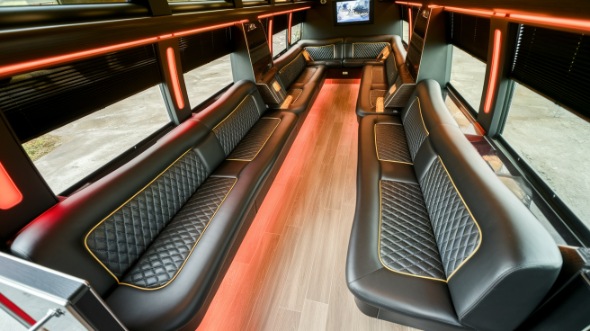 carrollton party bus rental inside