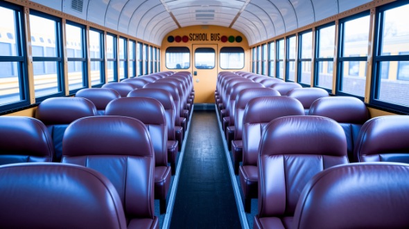 carrollton school bus rental inside