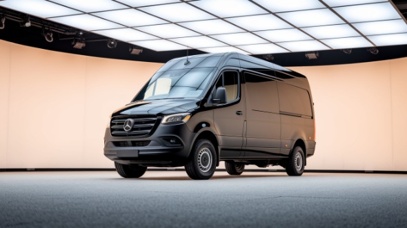 sprinter van with driver